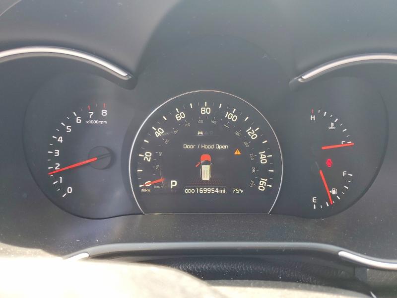 2014 Kia Sorento VIN 5XYKUDA7XEG469145 COPART salvage auction — MECHANICAL, Ca - Salvage Certificate, sold $500 on 2026-07-10 (photo 9)