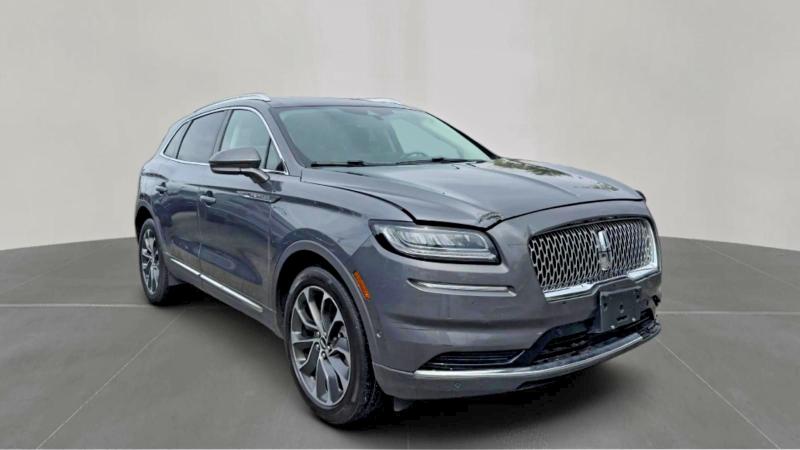 2022 Lincoln Nautilus VIN 2LMPJ8K93NBL22482 — COPART salvage auction photo