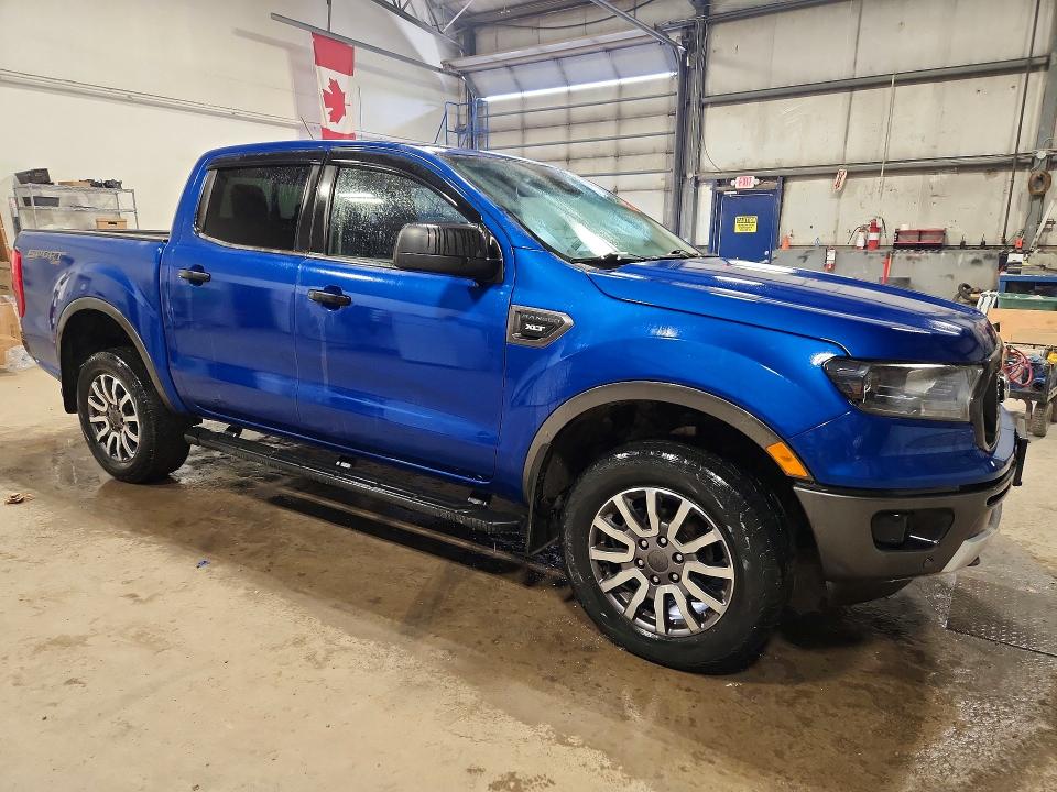 2019 Ford Ranger VIN 1FTER4FH4KLA43080 COPART salvage auction — MINOR DENT/SCRATCHES, On - Permit No Brand - Unfit (P), sold $17,850 on 2026-07-03 (photo 4)