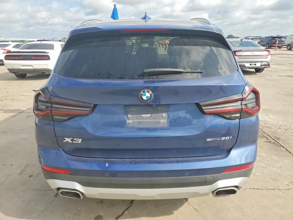 2023 BMW X3 VIN WBX47DP08PN218858 COPART salvage auction — FRONT END, Tx - Salvage Vehicle Title, sold $1,100 on 2026-07-30 (photo 6)