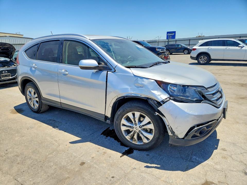 2012 Honda Cr-v VIN JHLRM4H78CC019423 COPART salvage auction — FRONT END, Ca - Salvage Certificate, sold $3,350 on 2026-08-21 (photo 4)