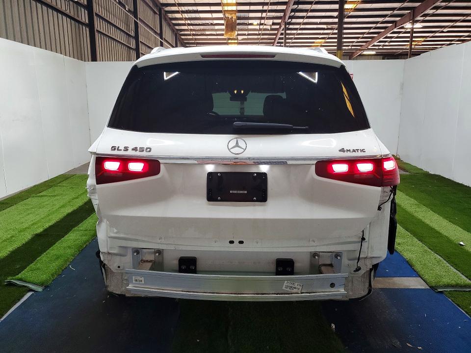 2025 Mercedes-benz Gls-class VIN 4JGFF5KE6SB435946 COPART salvage auction — REAR END, NY - CERTIFICATE OF TITLE (P), sold $45,500 on 2026-07-15 (photo 6)