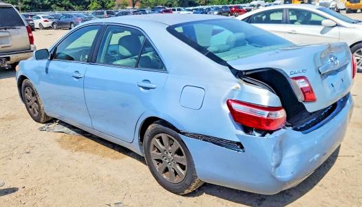 2007 Toyota Camry VIN JTNBE46K273111311 COPART salvage auction — REAR END, Va - Cert Of Title - Salvage, sold $225 on 2026-07-21 (photo 2)