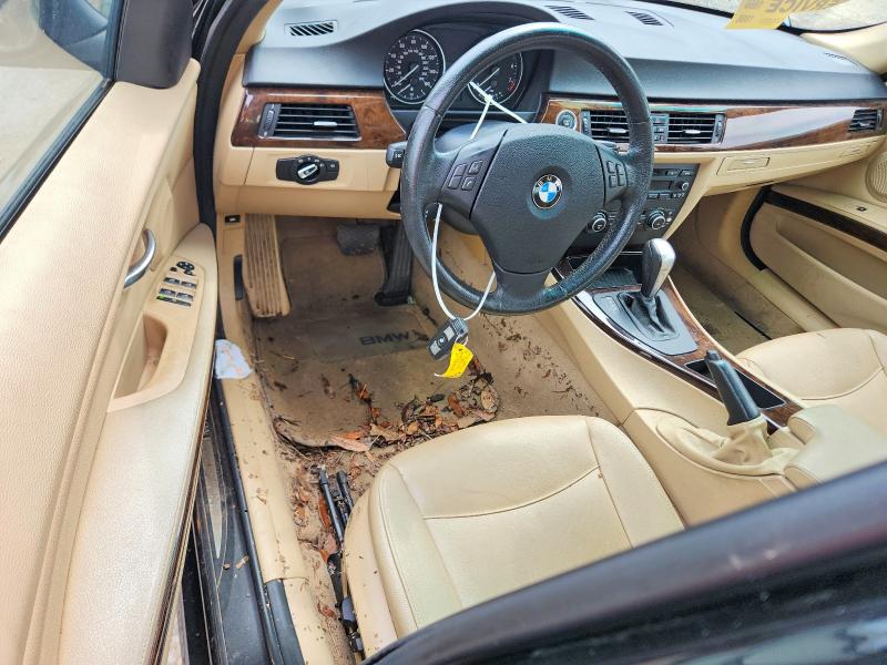 2011 BMW 3 series VIN WBAPH7C59BE461627 COPART salvage auction — WATER/FLOOD, LA - CERT OF TITLE-SALVAGE FLOOD, sold $325 on 2026-07-09 (photo 8)