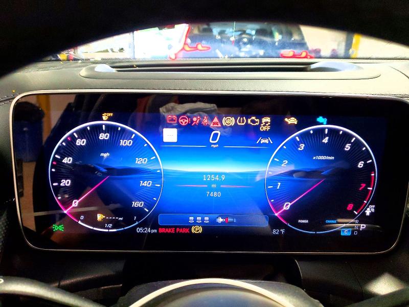 2025 Mercedes-benz Glc VIN W1NKM4HB3SF393396 COPART salvage auction — FRONT END, Pa - Certificate Of Salvage, sold $23,800 on 2026-07-08 (photo 9)