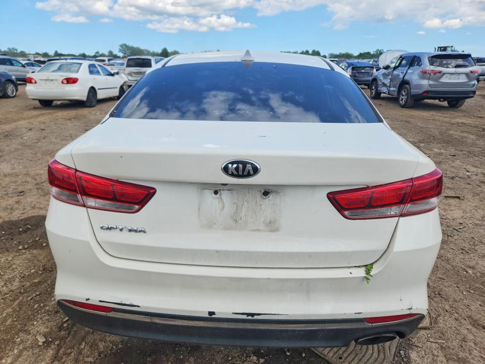2016 Kia VIN 5XXGT4L32GG019094 COPART salvage auction — SIDE, IL - SALVAGE CERTIFICATE, sold $700 on 2026-07-30 (photo 6)