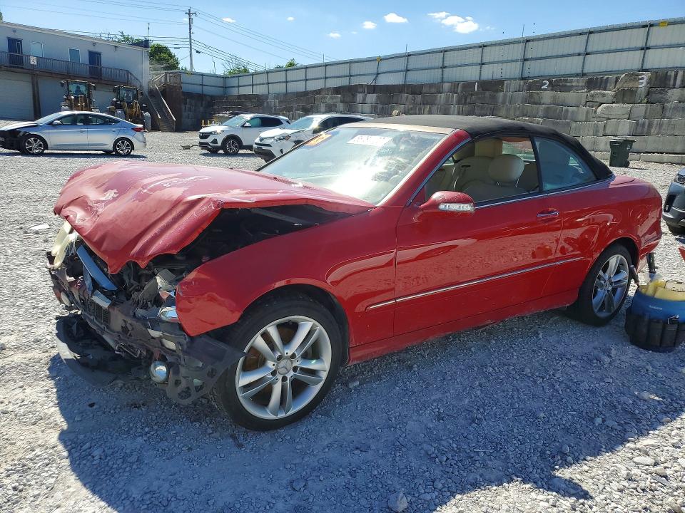 2007 Mercedes-benz Clk-klasse VIN WDBTK56G77T074998 COPART salvage auction — FRONT END, Ky - Cert Of Title-Salvage, sold $400 on 2026-07-02 (photo 1)