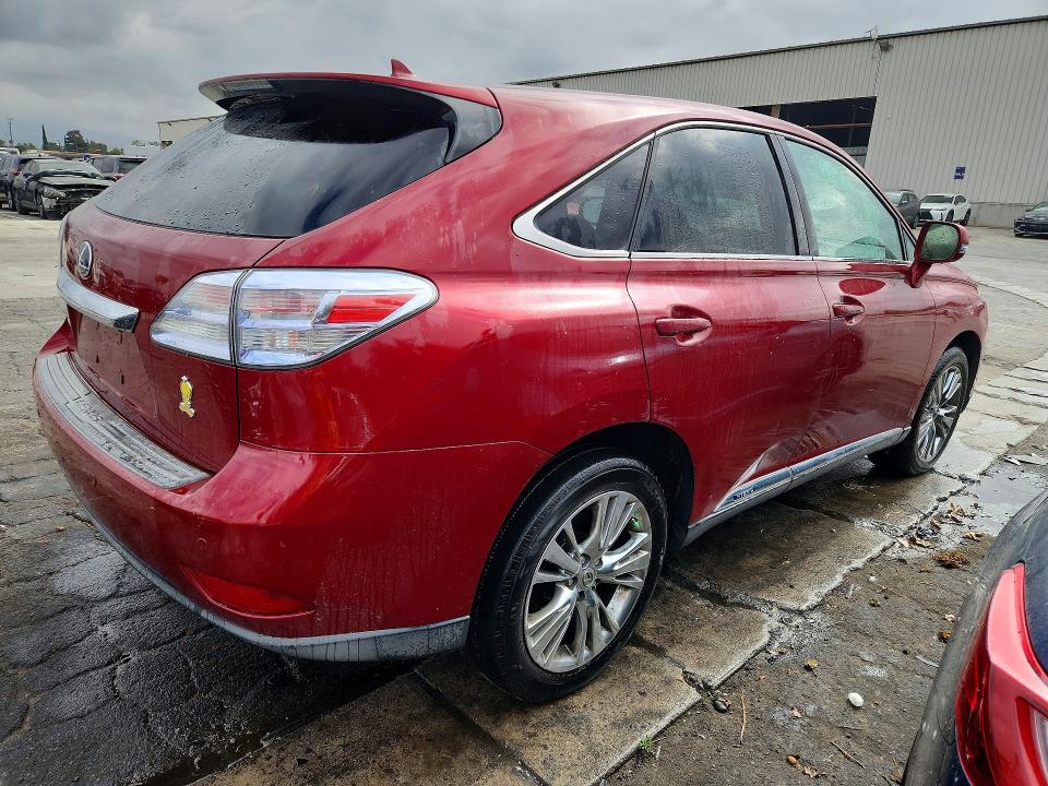2010 Lexus Rx 450h VIN JTJZB1BA9A2003432 COPART salvage auction — SIDE, CA - CERTIFICATE OF TITLE, sold $1,150 on 2026-07-28 (photo 3)