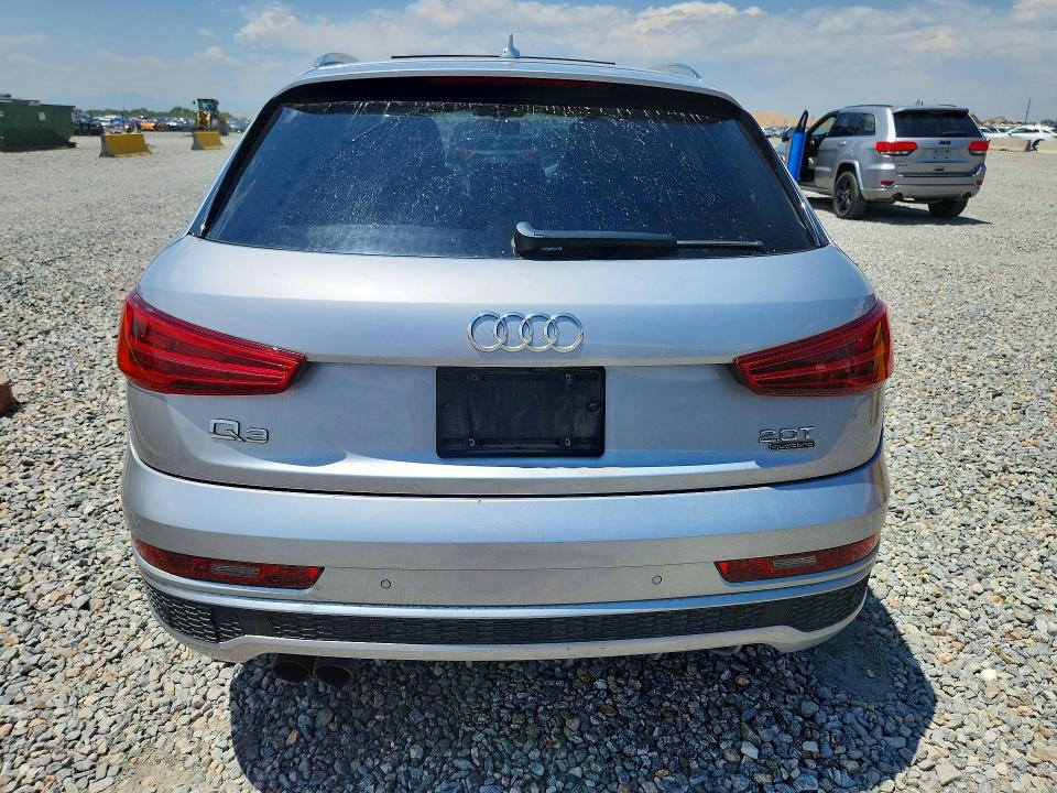 2018 Audi Q3 VIN WA1JCCFS8JR030148 COPART salvage auction — FRONT END, Co - Public - Salvage Title, sold $2,300 on 2026-07-28 (photo 6)