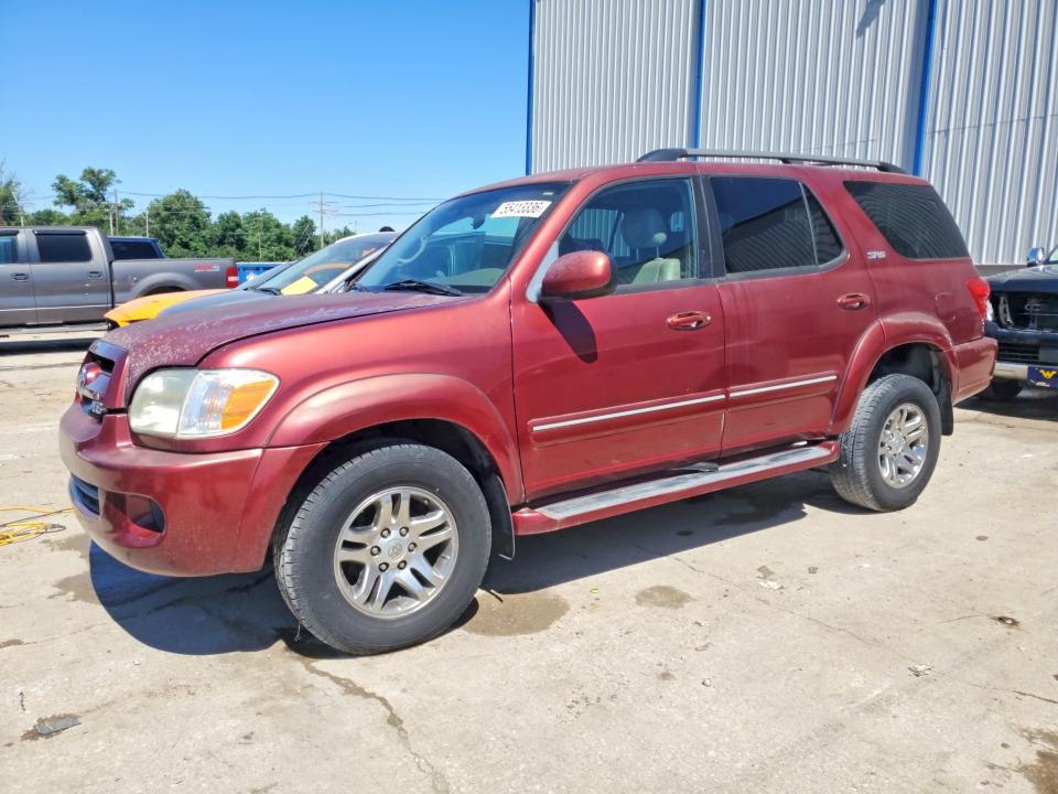 2007 Toyota Sequoia VIN 5TDBT44A17S290248 COPART salvage auction — FRONT END, Ky - Cert Of Title-Salvage, sold $1,650 on 2026-07-22 (photo 1)