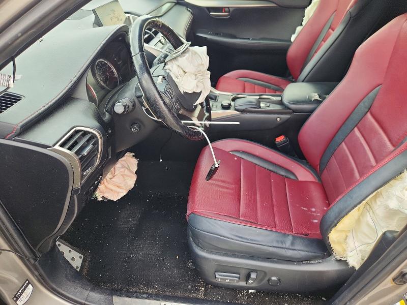 2016 Lexus Nx VIN JTJYARBZ1G2042916 COPART salvage auction — FRONT END, Tx - Salvage Vehicle Title, sold $4,000 on 2026-07-16 (photo 7)