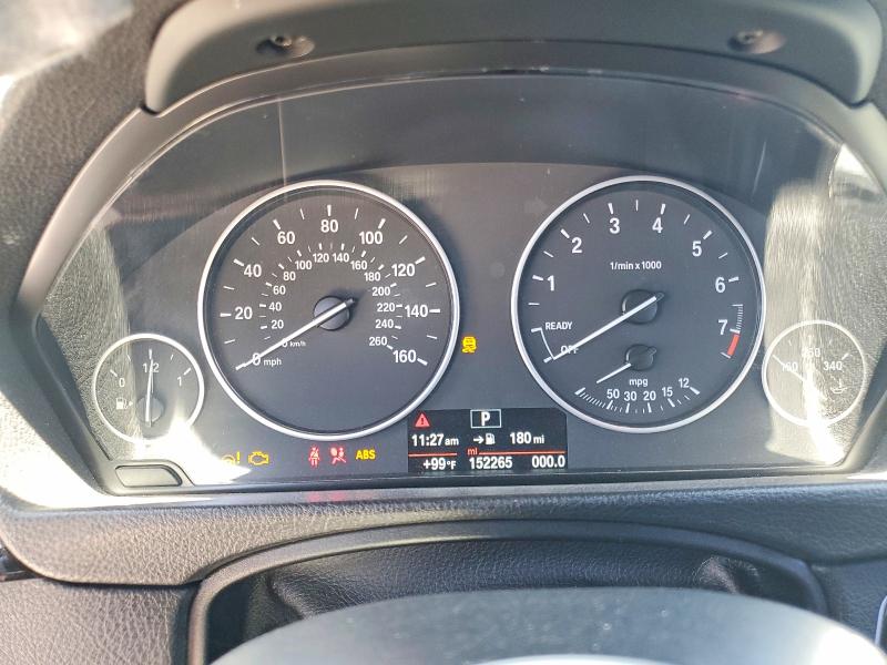 2015 BMW 3er VIN WBA3G7C52FK296836 COPART salvage auction — UNDERCARRIAGE, Nv - Salvage Title, sold $1,350 on 2026-07-06 (photo 9)