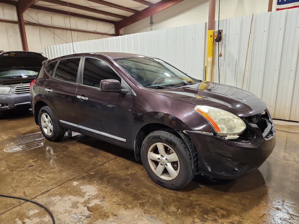 2013 Nissan Rogue VIN JN8AS5MV3DW661403 COPART salvage auction — FRONT END, Pa - Certificate Of Salvage, sold $525 on 2026-07-17 (photo 4)