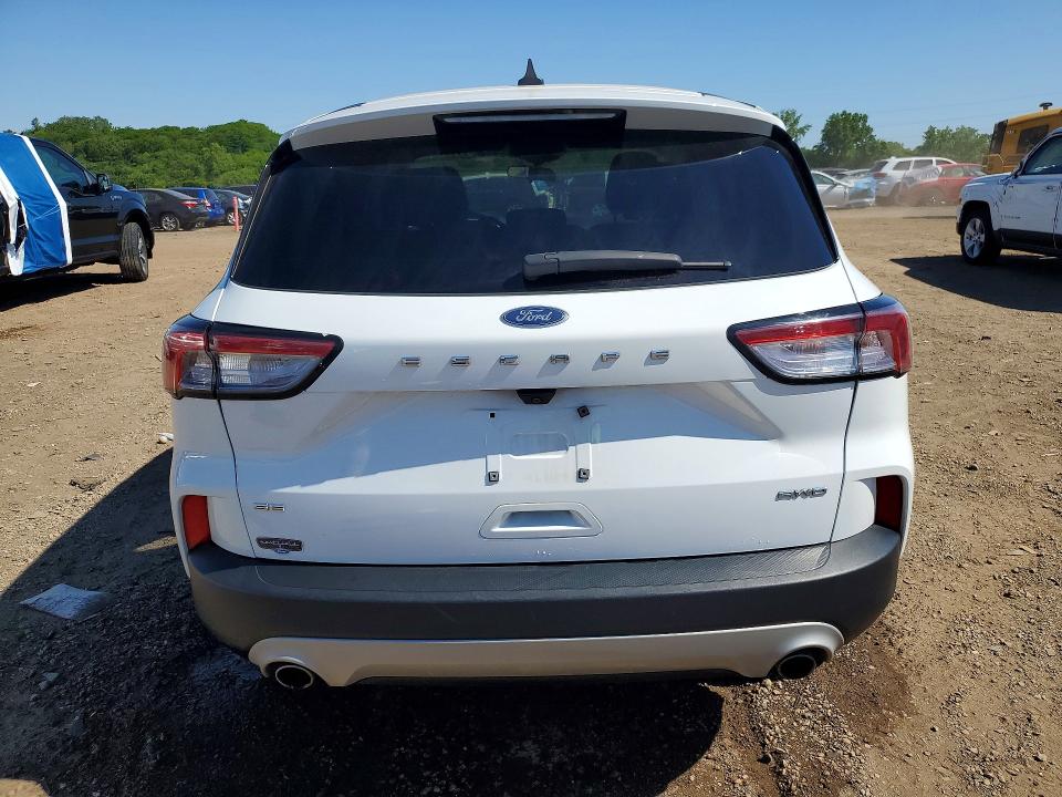 2022 Ford Escape VIN 1FMCU9G67NUB89550 COPART salvage auction — SIDE, Il - Salvage Certificate, sold $3,800 on 2026-07-24 (photo 6)