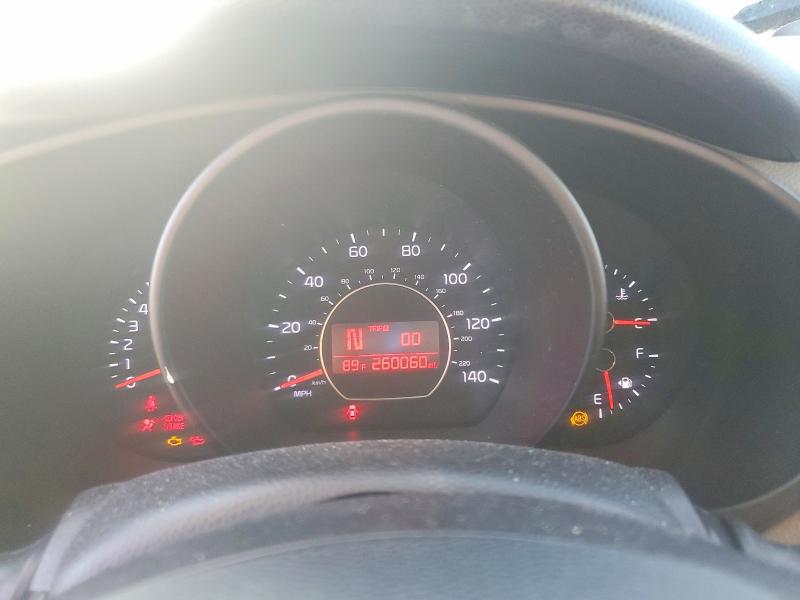 2014 Kia Soul VIN KNDJP3A56E7015189 COPART salvage auction — FRONT END, Nv - Salvage Title, sold $125 on 2026-07-20 (photo 9)