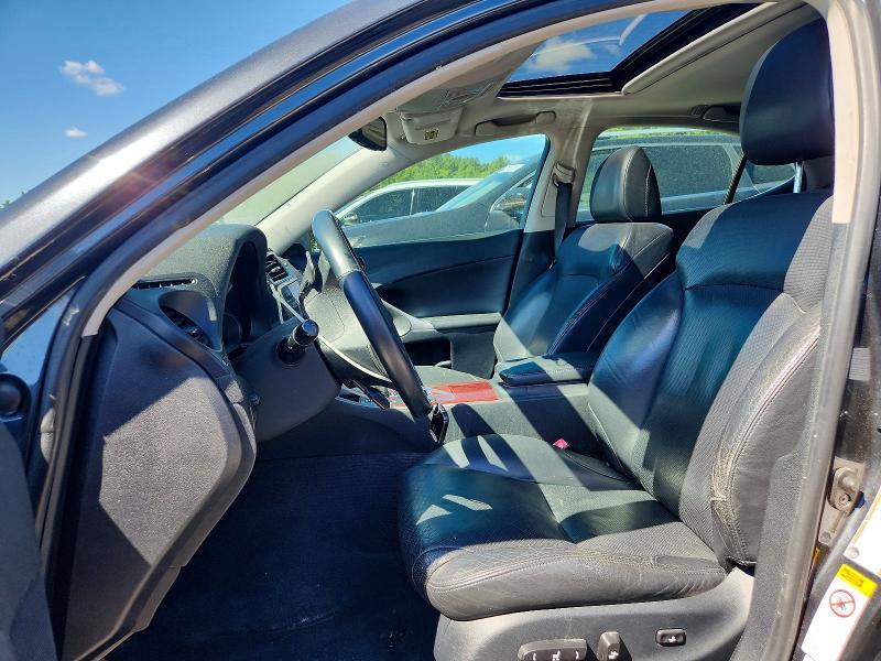 2007 Lexus Is 250 VIN JTHCK262675008790 COPART salvage auction — FRONT END, MA - CERT OF TITLE-RECONSTRCTD COLL, sold $400 on 2026-07-17 (photo 7)