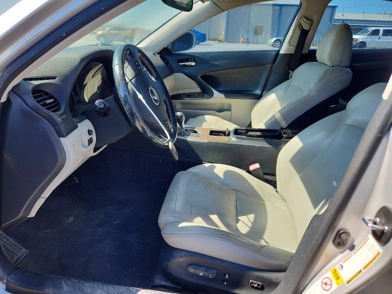 2010 Lexus Is 250 VIN JTHBF5C21A2097361 COPART salvage auction — FRONT END, Ok - Certificate Of Title, sold $900 on 2026-07-10 (photo 7)