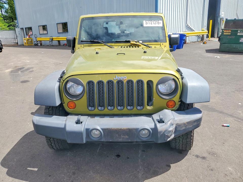2007 Jeep Wrangler / VIN 1J4GA64147L108237 COPART salvage auction — REAR END, Or - Salvage Title Certificate, sold $725 on 2026-08-10 (photo 5)