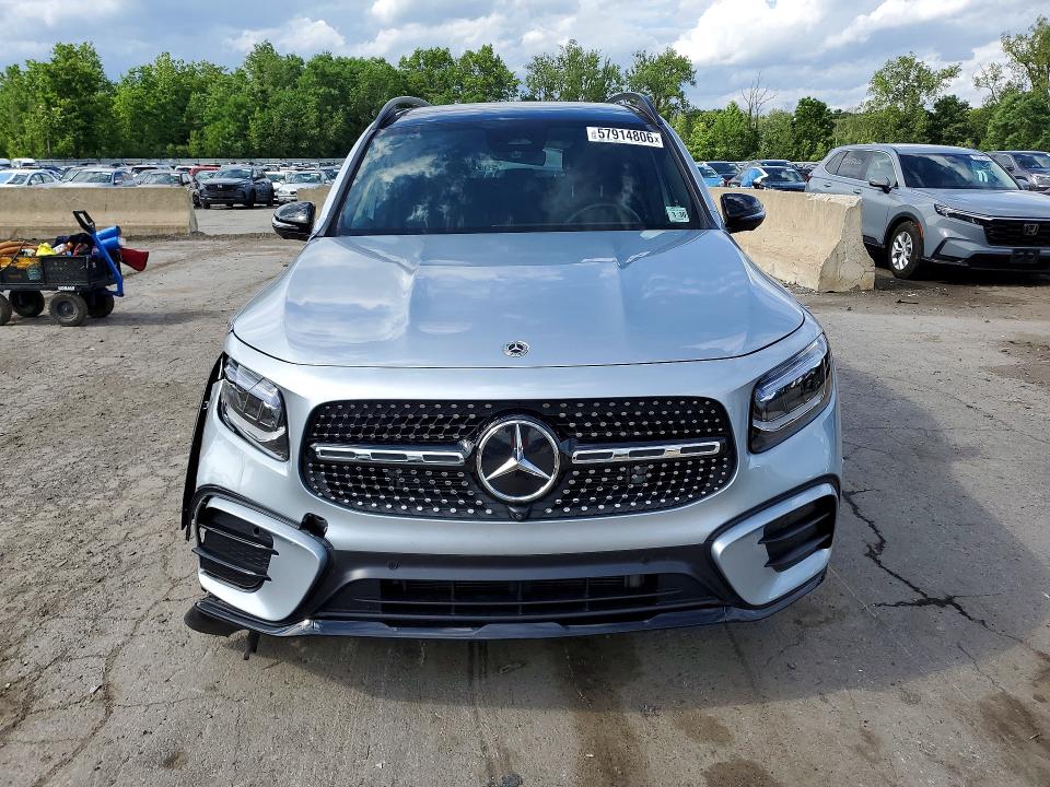 2025 Mercedes-benz Glb VIN W1N4M4HB1SW418272 COPART salvage auction — FRONT END, Ny - Mv-907A Salvage Certificate, sold $7,000 on 2026-07-21 (photo 5)