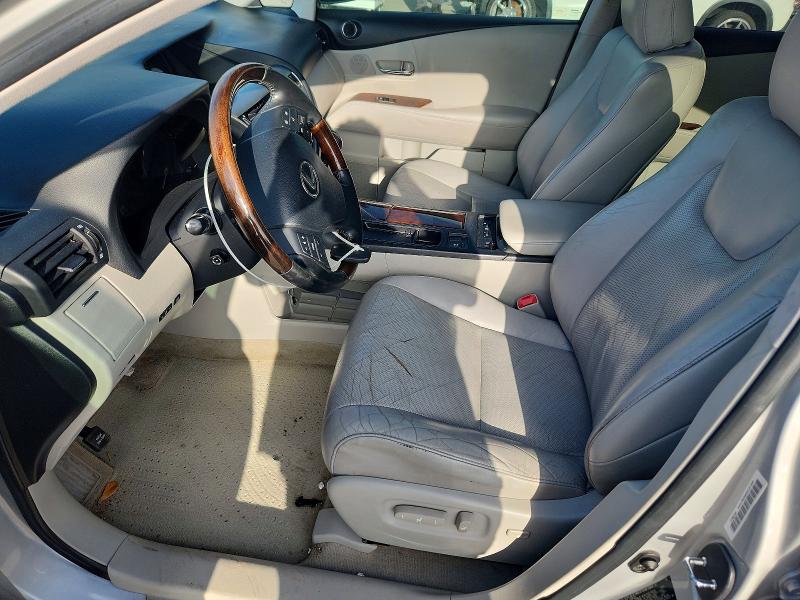 2011 Lexus Rx 350 VIN 2T2ZK1BA6BC060351 COPART salvage auction — FRONT END, TX - CERTIFICATE OF TITLE (P), sold $2,450 on 2026-07-02 (photo 7)