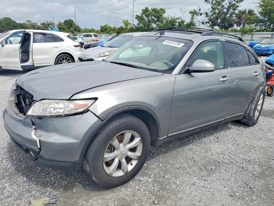 2004 Infiniti Fx VIN JNRAS08U64X101112 COPART salvage auction — REAR END, Fl - Certificate Of Destruction, sold $600 on 2026-07-10 (photo 1)