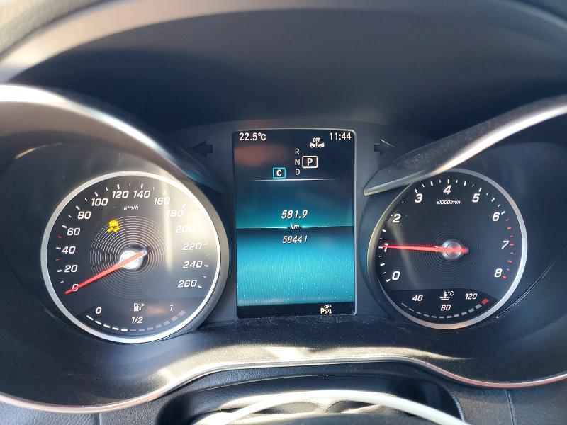 2020 Mercedes-benz Glc class VIN WDC0G8EB8LV229421 COPART salvage auction — FRONT END, ON - PERMIT SALVAGE, sold $750 on 2026-07-28 (photo 9)