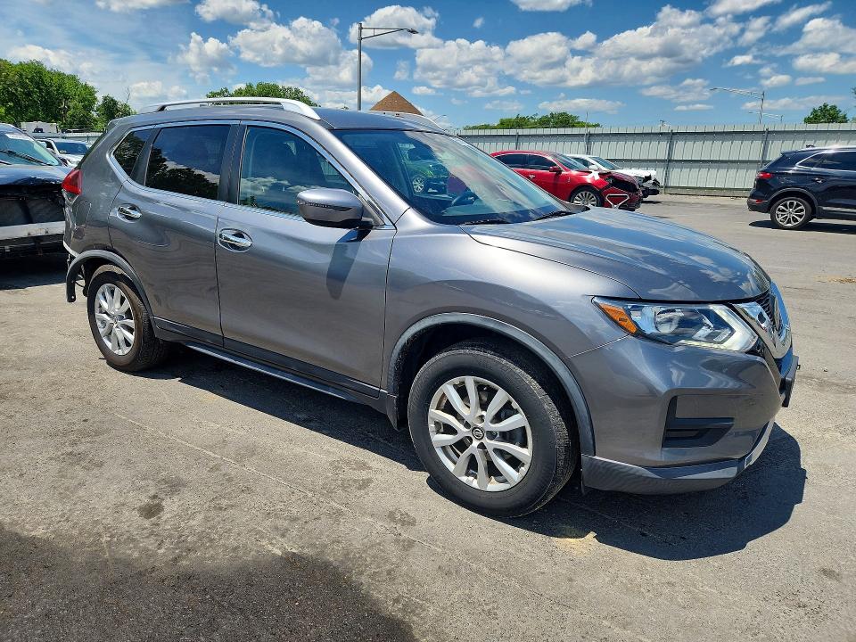 2019 Nissan Rogue VIN KNMAT2MV7KP533048 COPART salvage auction — REAR END, Nj - Cert Of Title-Salvage, sold $2,200 on 2026-07-28 (photo 4)