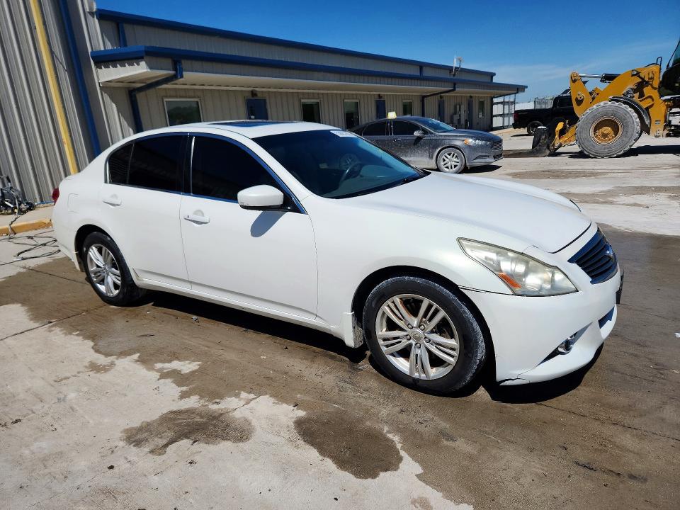 2012 Infiniti VIN JN1CV6AR0CM971983 COPART salvage auction — FRONT END, IL - SALVAGE CERTIFICATE, sold $1,250 on 2026-07-08 (photo 4)