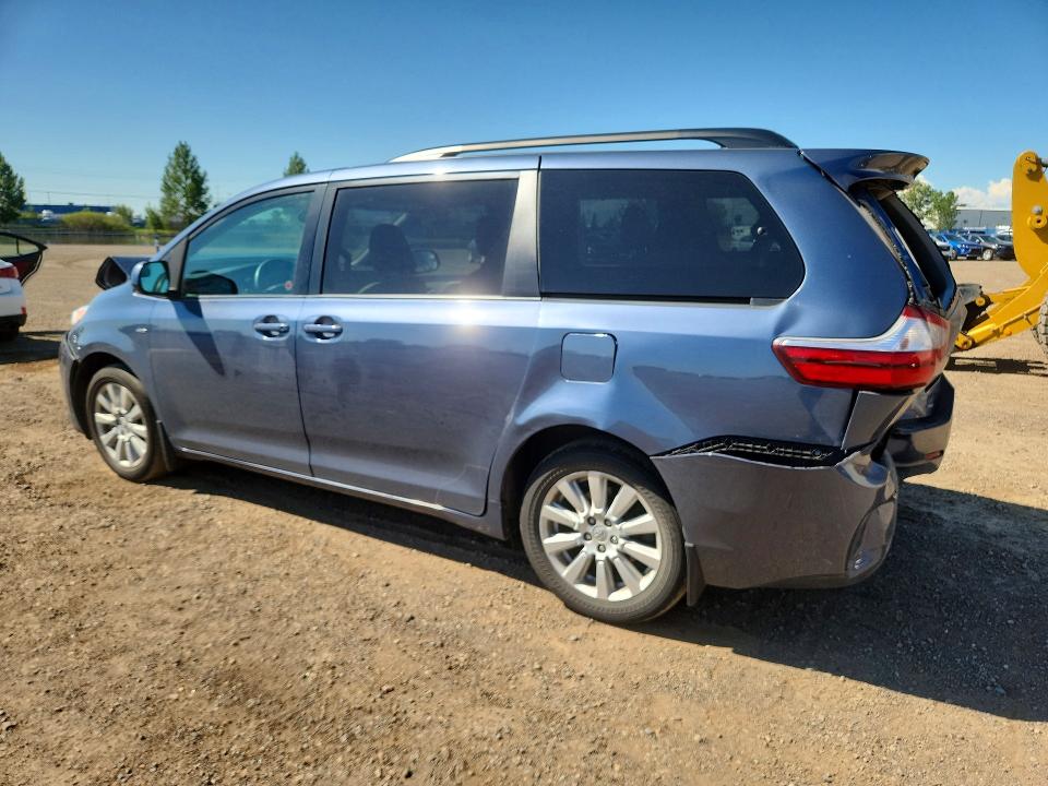 2017 Toyota Sienna VIN 5TDJZ3DC4HS185274 COPART salvage auction — REAR END, Ab - Bos - Nonrepairable, sold $2,100 on 2026-07-21 (photo 2)