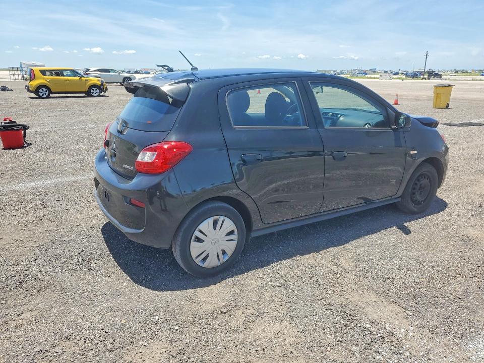 2019 Mitsubishi Mirage VIN ML32A3HJ2KH001274 COPART salvage auction — FRONT END, Fl - Certificate Of Destruction, sold $1,700 on 2026-07-27 (photo 3)