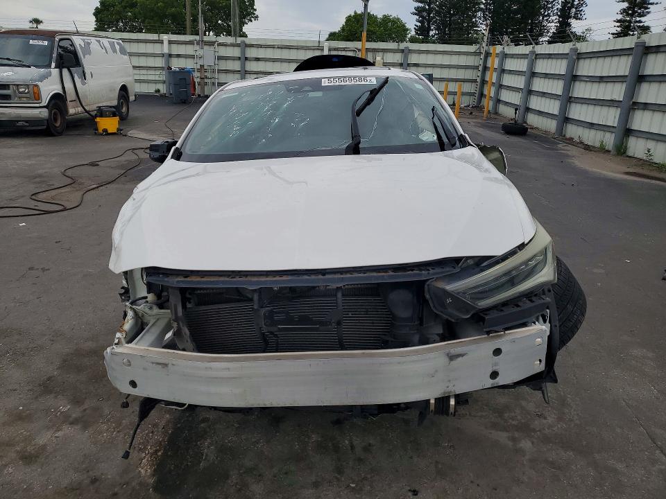 2019 Acura Ilx VIN 19UDE2F8XKA005040 COPART salvage auction — FRONT END, FL - CERT OF TITLE SLVG REBUILDABLE, sold $500 on 2026-07-29 (photo 5)