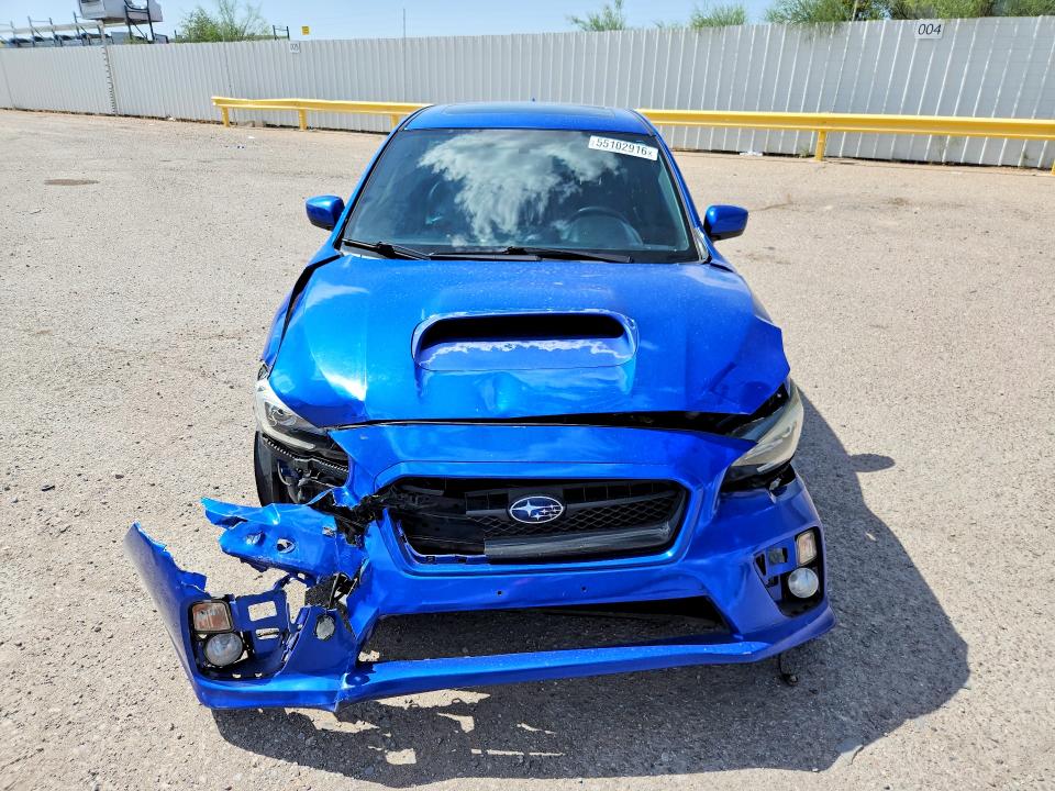 2015 Subaru Wrx VIN JF1VA1G60F8807895 COPART salvage auction — FRONT END, Az - Cert Of Title - Salvage, sold $3,250 on 2026-07-24 (photo 5)