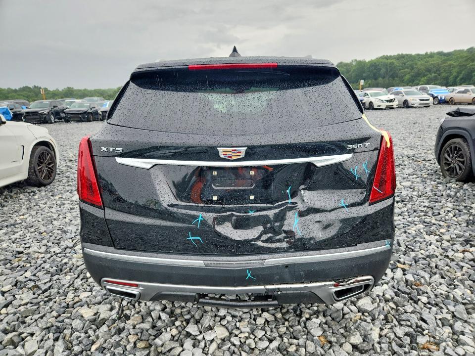 2022 Cadillac VIN 1GYKNCR4XNZ145335 COPART salvage auction — REAR END, Ga - Cert Of Title-Salvage, sold $7,900 on 2026-07-28 (photo 6)