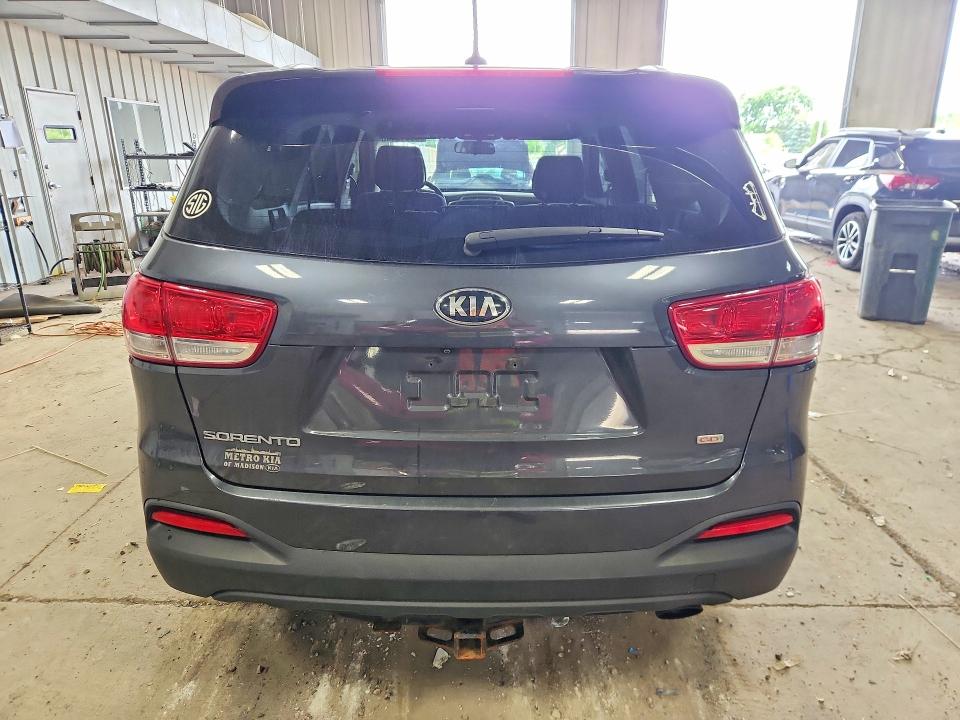 2016 Kia VIN 5XYPGDA35GG169770 COPART salvage auction — FRONT END, Salvage Title, sold $600 on 2026-07-27 (photo 6)