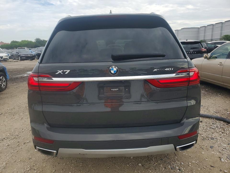 2021 BMW X7 VIN 5UXCW2C07M9G23024 COPART salvage auction — MECHANICAL, Fl - Certificate Of Destruction, sold $23,500 on 2026-08-28 (photo 6)