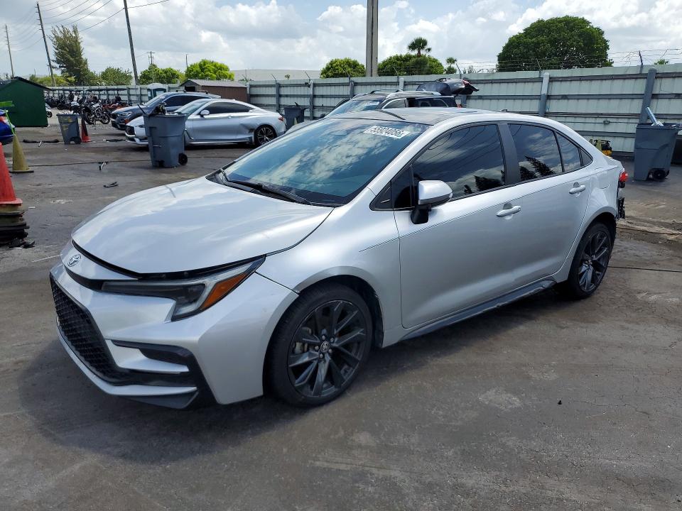 2023 Toyota VIN 5YFP4MCEXPP158573 COPART salvage auction — REAR END, Fl - Cert Of Title Slvg Rebuildable, sold $8,600 on 2026-07-06 (photo 1)
