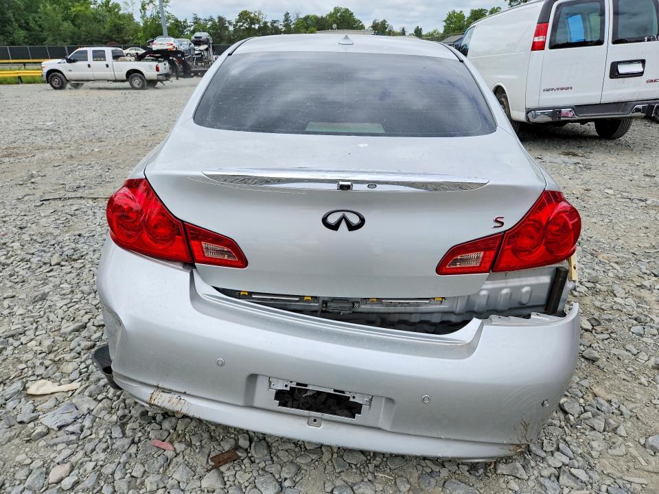 2013 Infiniti G VIN JN1CV6ARXDM350932 COPART salvage auction — FRONT END, MD - CERT OF SALVAGE > 75% DAMAGE, sold $950 on 2026-07-24 (photo 6)