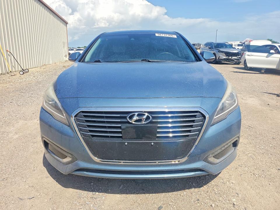 2016 Hyundai Sonata VIN KMHE34L10GA018832 COPART salvage auction — HAIL, Tx - Certificate Of Title (P), sold $5,500 on 2026-07-22 (photo 5)