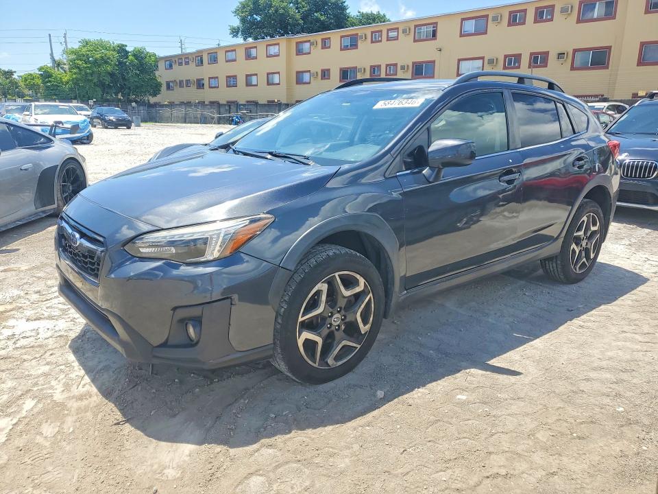 2018 Subaru Crosstrek VIN JF2GTAMC5JH321472 COPART salvage auction — FRONT END, Ky - Cert Of Title-Rebuilt Vehicle, sold $1,900 on 2026-07-10 (photo 1)
