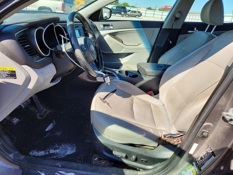 2015 Kia Optima VIN 5XXGN4A73FG352709 COPART salvage auction — FRONT END, IL - SALVAGE CERTIFICATE, sold $600 on 2026-07-27 (photo 7)