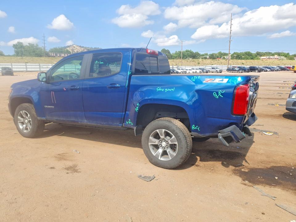 2019 Chevrolet VIN 1GCGTDEN5K1138793 COPART salvage auction — REAR END, Co - Salvage Title, sold $10,900 on 2026-08-03 (photo 2)