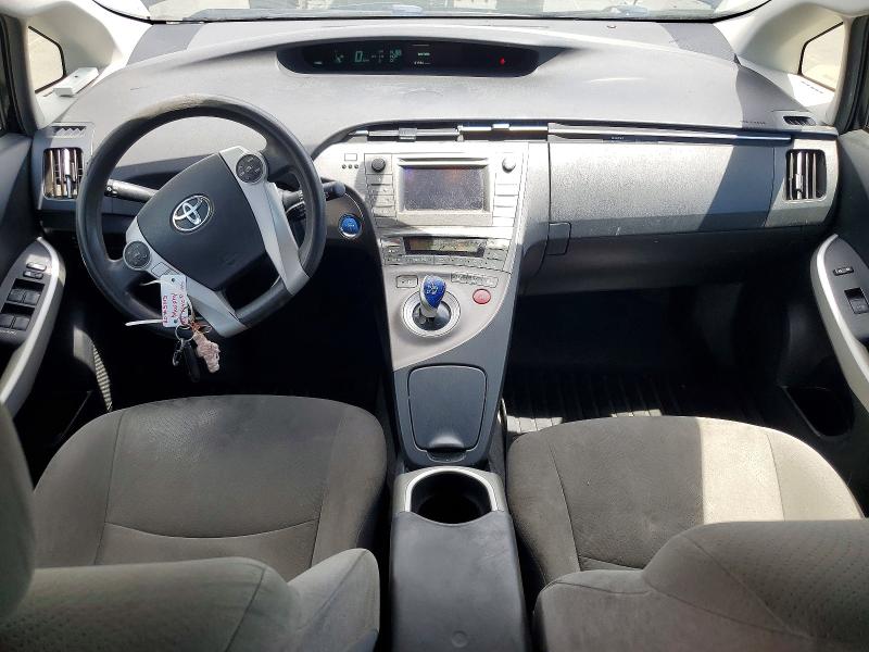 2014 Toyota Prius VIN JTDKN3DU5E0383434 COPART salvage auction — REAR END, Ca - Salvage Certificate, sold $950 on 2026-07-13 (photo 8)