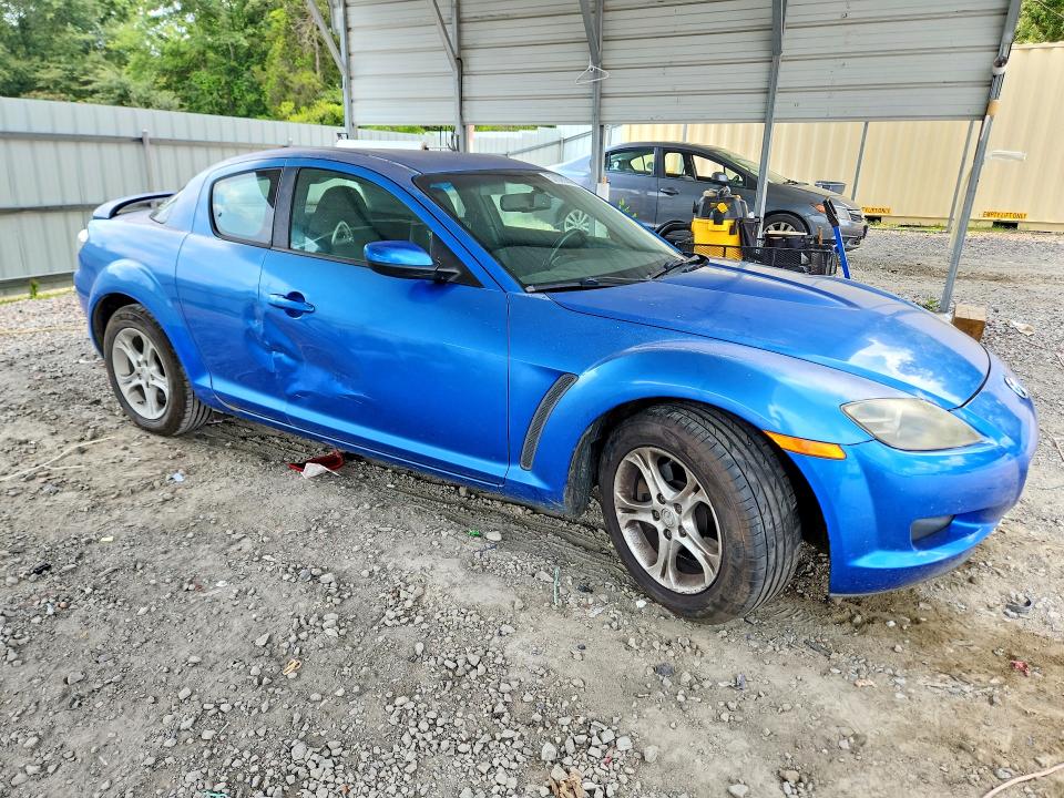 2004 Mazda Rx-8 VIN JM1FE17N840109413 COPART salvage auction — SIDE, Ga - Cert Of Title-Salvage, sold $800 on 2026-07-21 (photo 4)
