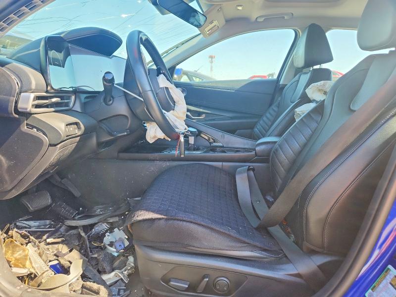 2023 Hyundai Elantra VIN KMHLP4AG6PU400879 COPART salvage auction — FRONT END, Ca - Salvage Certificate, sold $1,350 on 2026-07-31 (photo 7)