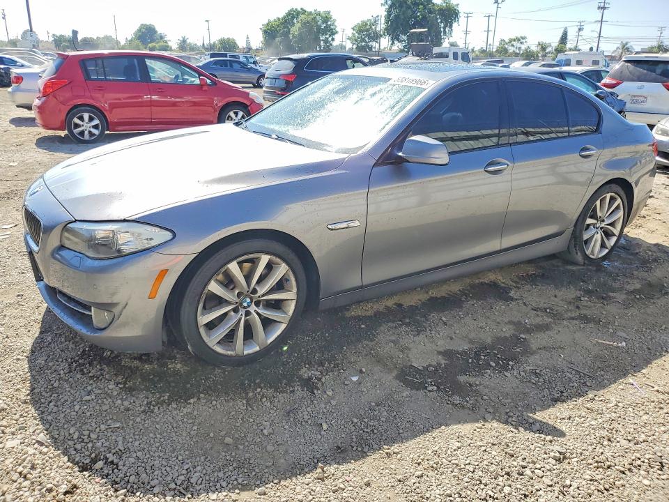 2011 BMW 5 series VIN WBAFR7C55BC804552 COPART salvage auction — REAR END, Ca - Salvage Certificate, sold $1,050 on 2026-07-23 (photo 1)