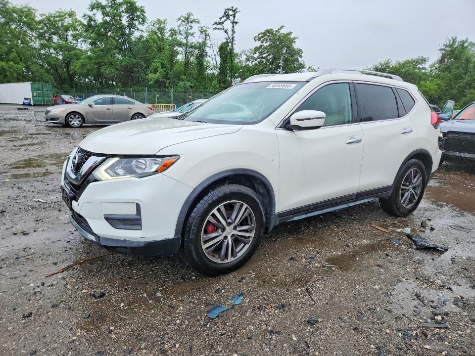 2017 Nissan VIN JN8AT2MV4HW000674 COPART salvage auction — FRONT END, Salvage Title, sold $1,600 on 2026-07-09 (photo 1)