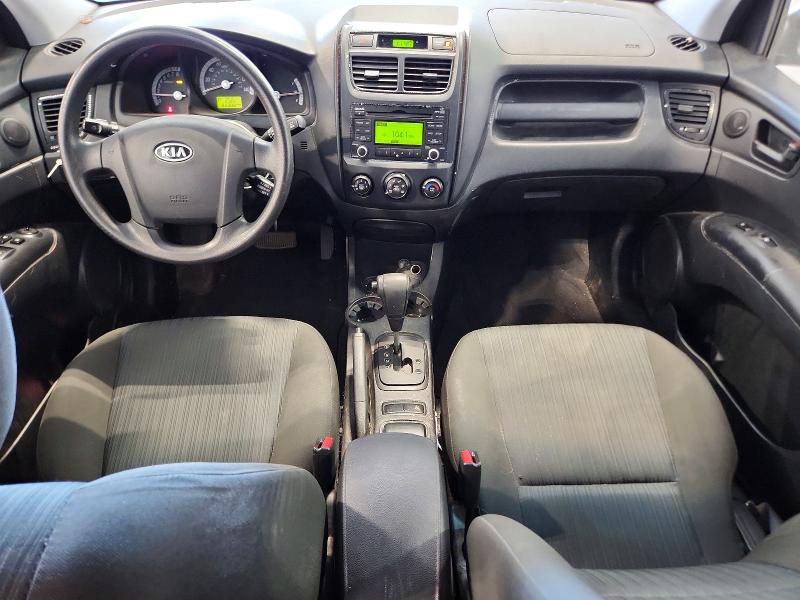 2009 Kia Sportage VIN KNDJF724397576097 COPART salvage auction — HAIL, Ne - Cert Of Title-Salvage, sold $1,000 on 2026-07-14 (photo 8)