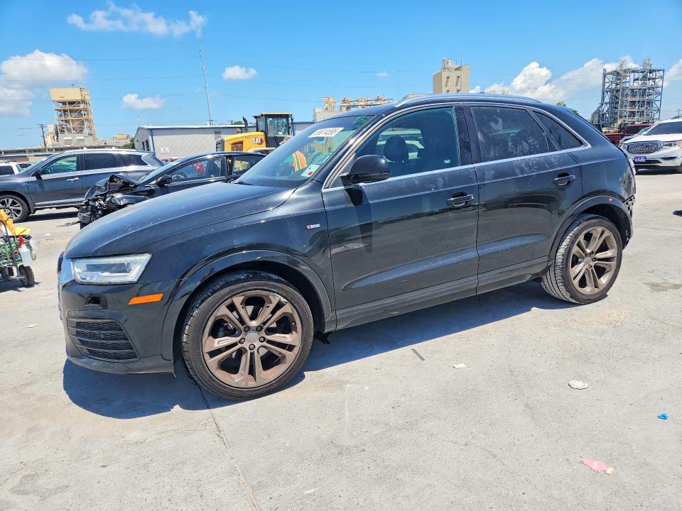 2016 Audi Q3 VIN WA1GFCFS1GR024847 COPART salvage auction — REAR END, La - Cert Of Title-Salvage, sold $3,050 on 2026-07-15 (photo 1)