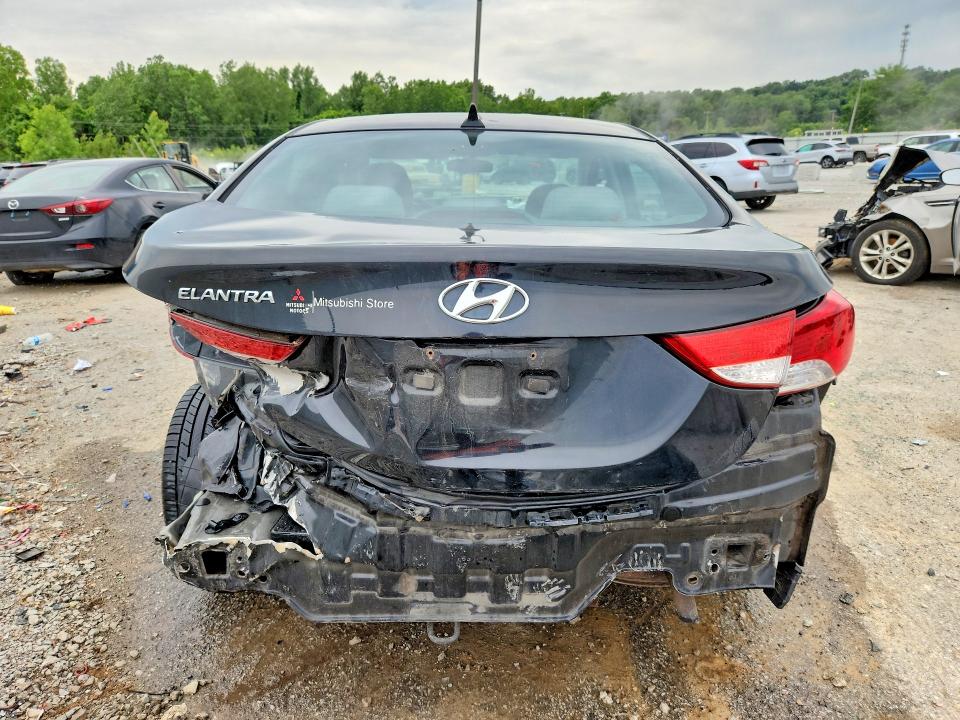 2012 Hyundai Elantra VIN KMHDH4AE1CU224690 COPART salvage auction — SIDE, Ky - Bill Of Sale/Part Only/No Titl, sold $300 on 2026-07-06 (photo 6)