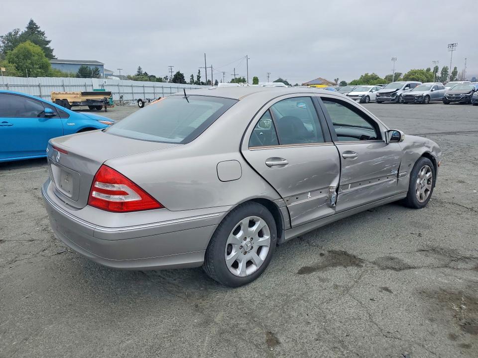 2006 Mercedes-benz C class VIN WDBRF54H96F816826 COPART salvage auction — SIDE, Ca - Salvage Certificate, sold $425 on 2026-07-06 (photo 3)